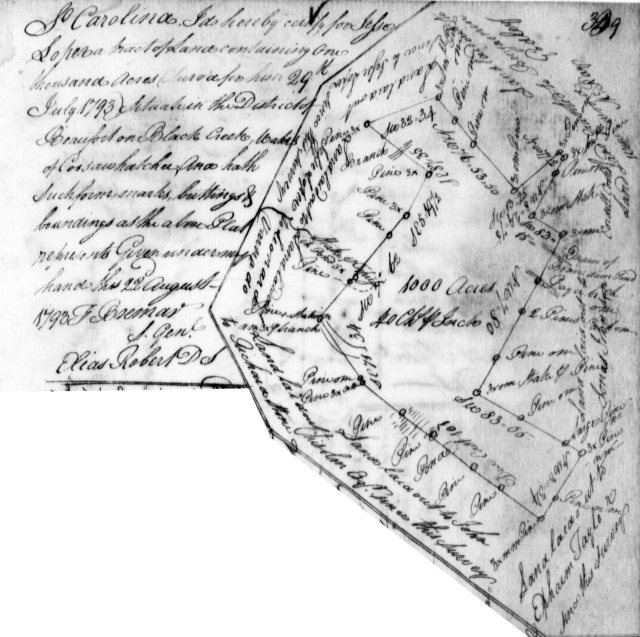 1793 Aug 22 John Chisolm adj to Jesse Loper in Beaufort Dist SC
